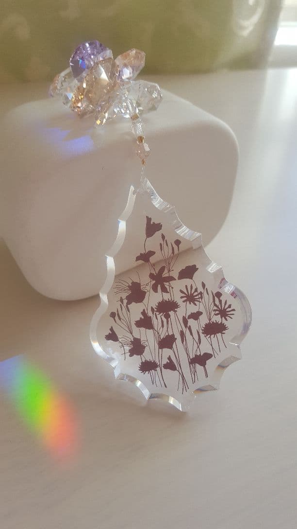 サンキャッチャー　スワロフスキー