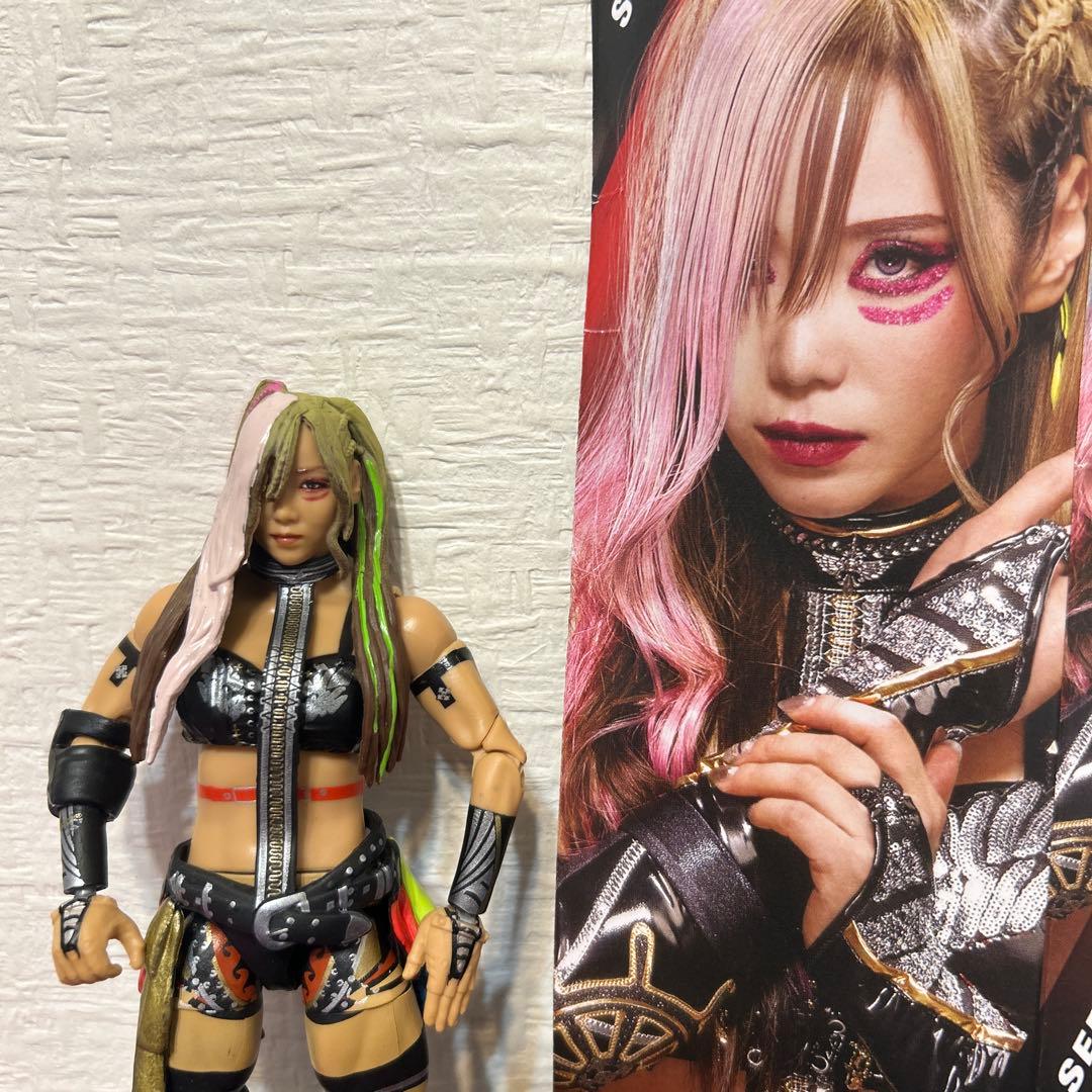 カイリ セイン WWE フィギュア Kairi Sane スターダム マテル - メルカリ