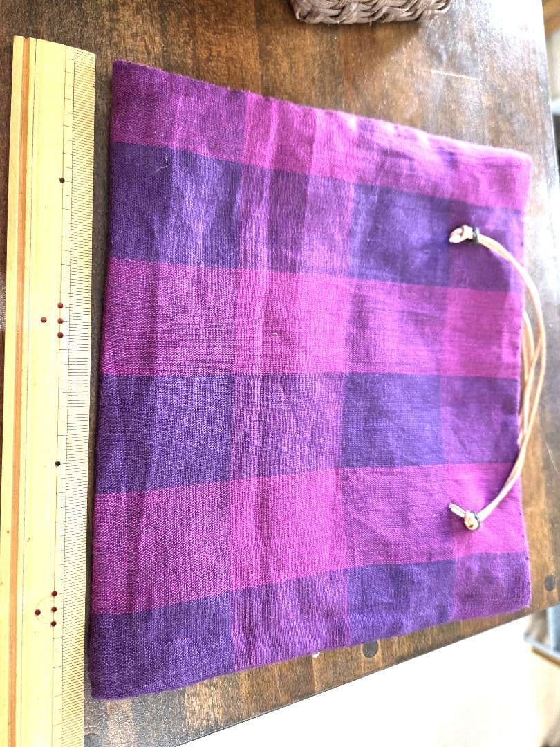 国産山葡萄　ハンドメイド籠バック　小さいけど、大きい方