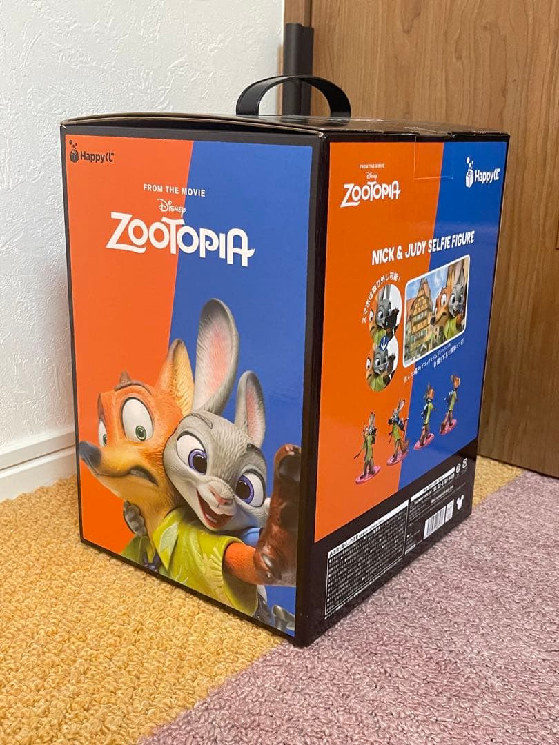 【新品】ズートピア Happyくじ A賞 ニック＆ジュディ フィギュア
