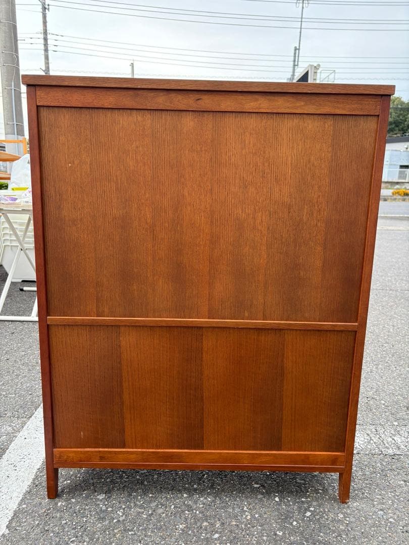 木製 3段ブックシェルフ hommage 本棚 ブラウン