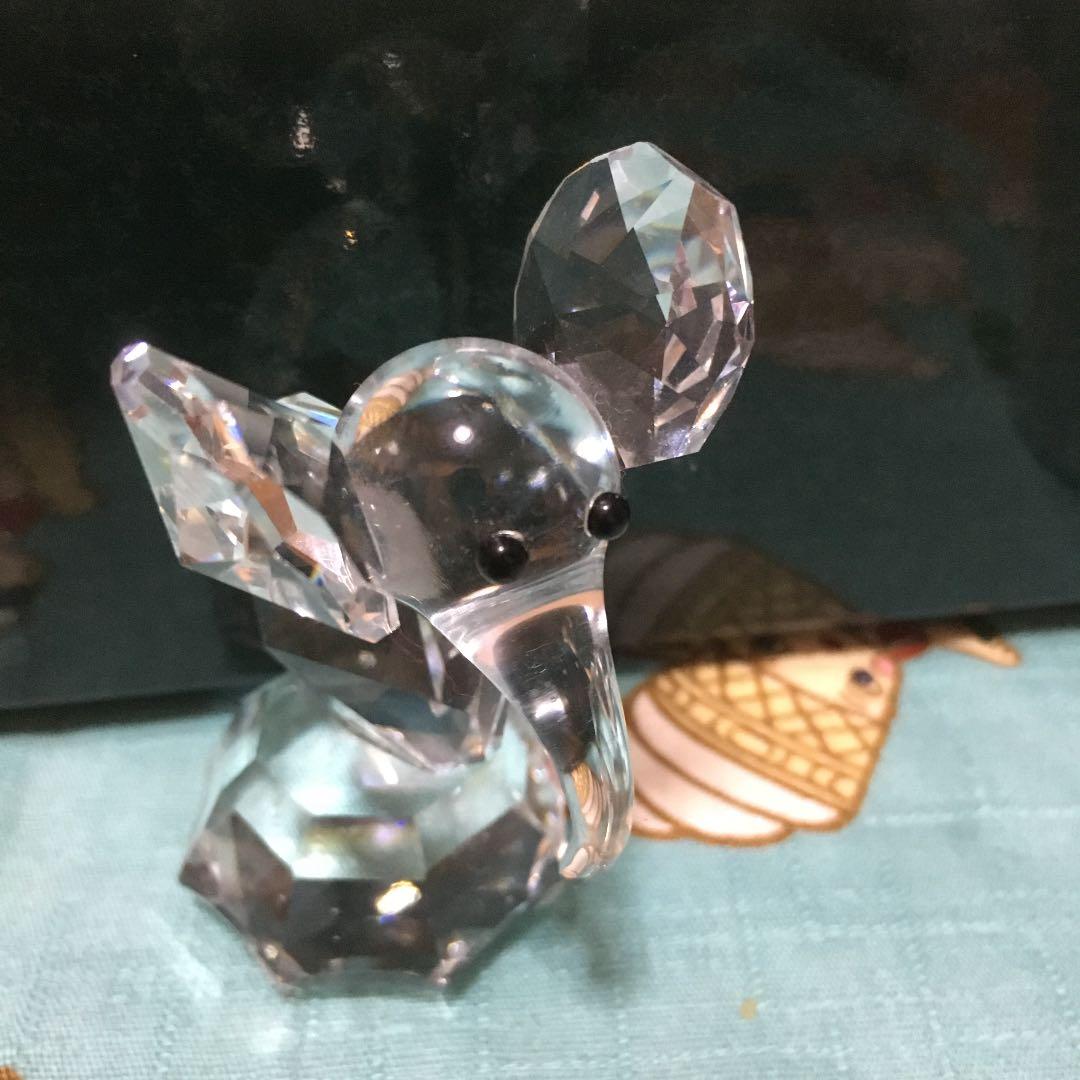 スワロフスキーセット　ウサギとゾウ