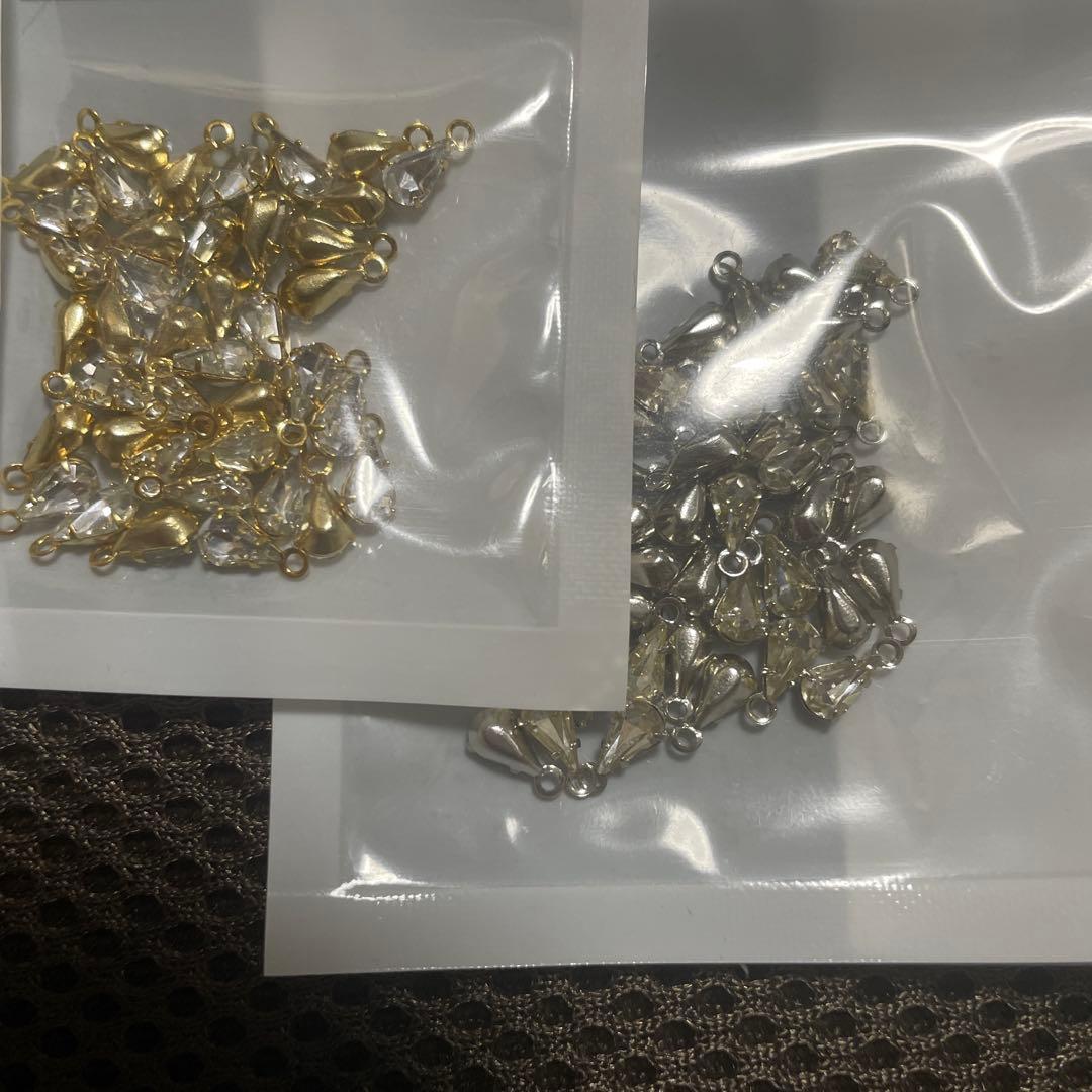 クリスタル ドロップ 6mm 3.6mm 6ミリ 3.6ミリ