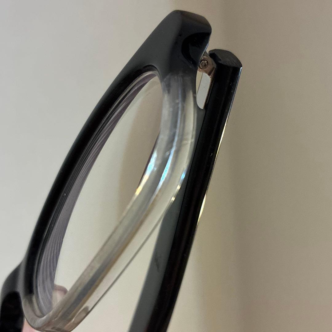 【希少】金子眼鏡 泰八郎謹製 exclusiveⅥ 黒×白