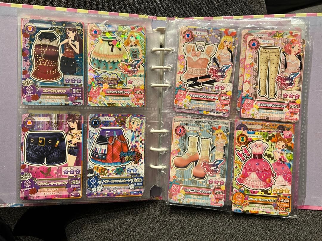 アイカツカード プレミアム ノーマル 約100枚 バインダー込 まとめ売り