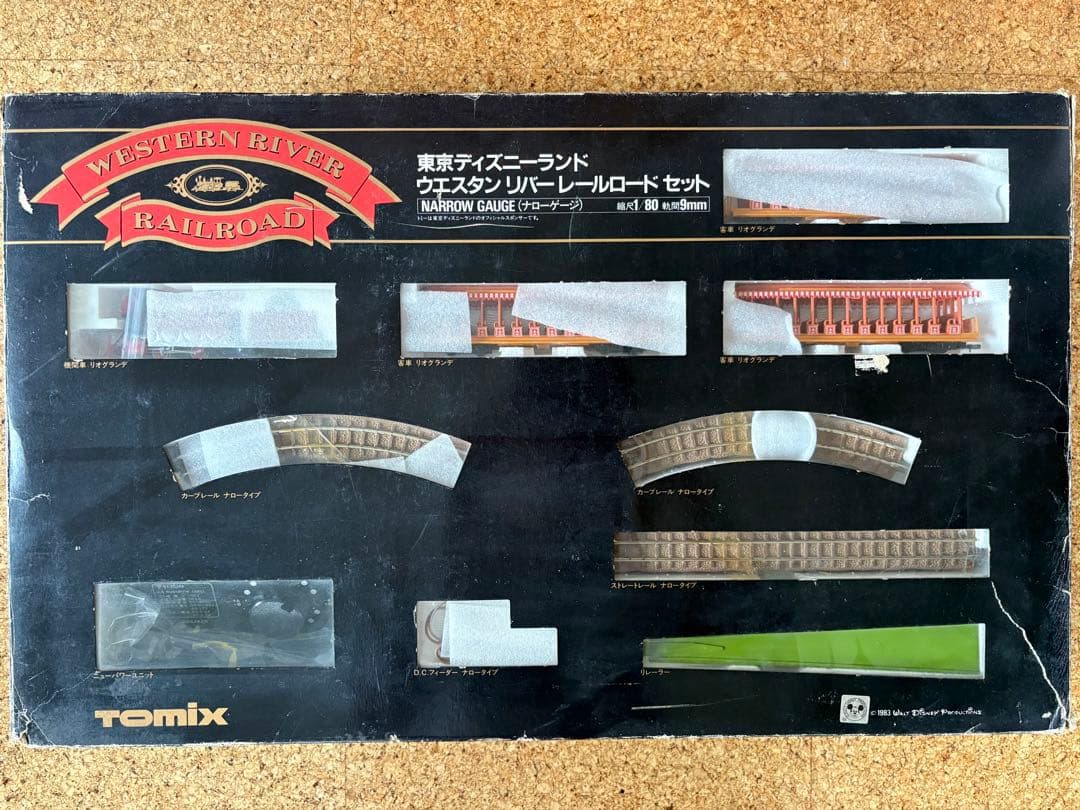u*1様 東京ディズニーランドウエスタンリバーレールロード セットNゲージ 鉄道 スマホで購入】激レアNゲージ！東京ディズニーランドのウエスタン