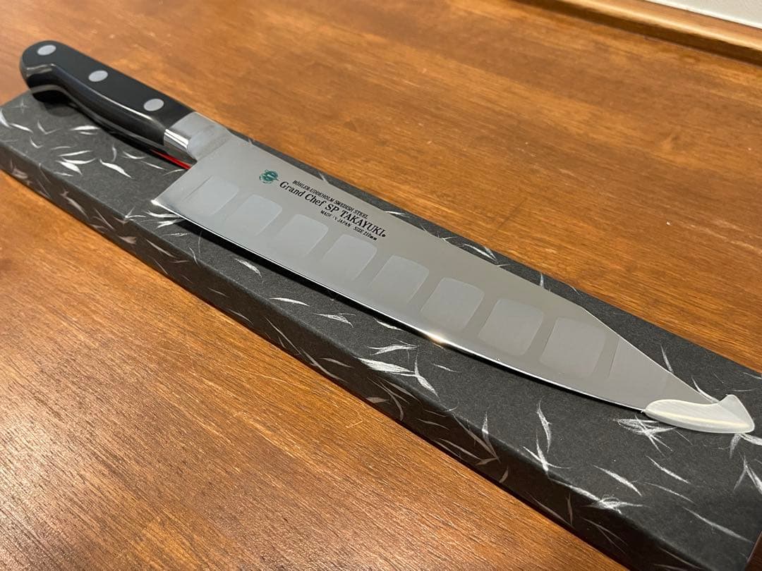 新品未使用 津本式×堺孝行 グランドシェフSP牛刃210mm おまけ付