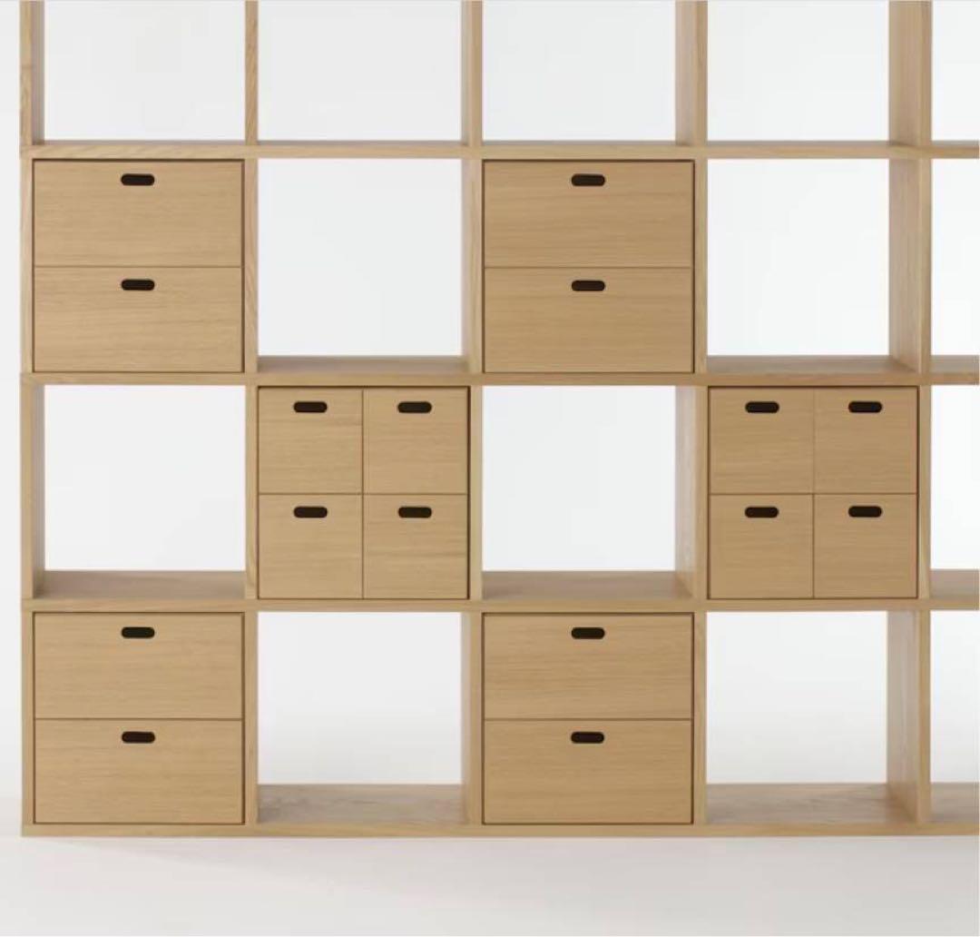 ■送料込■無印良品 スタッキングチェスト インサート 引出 ボックス収納MUJI