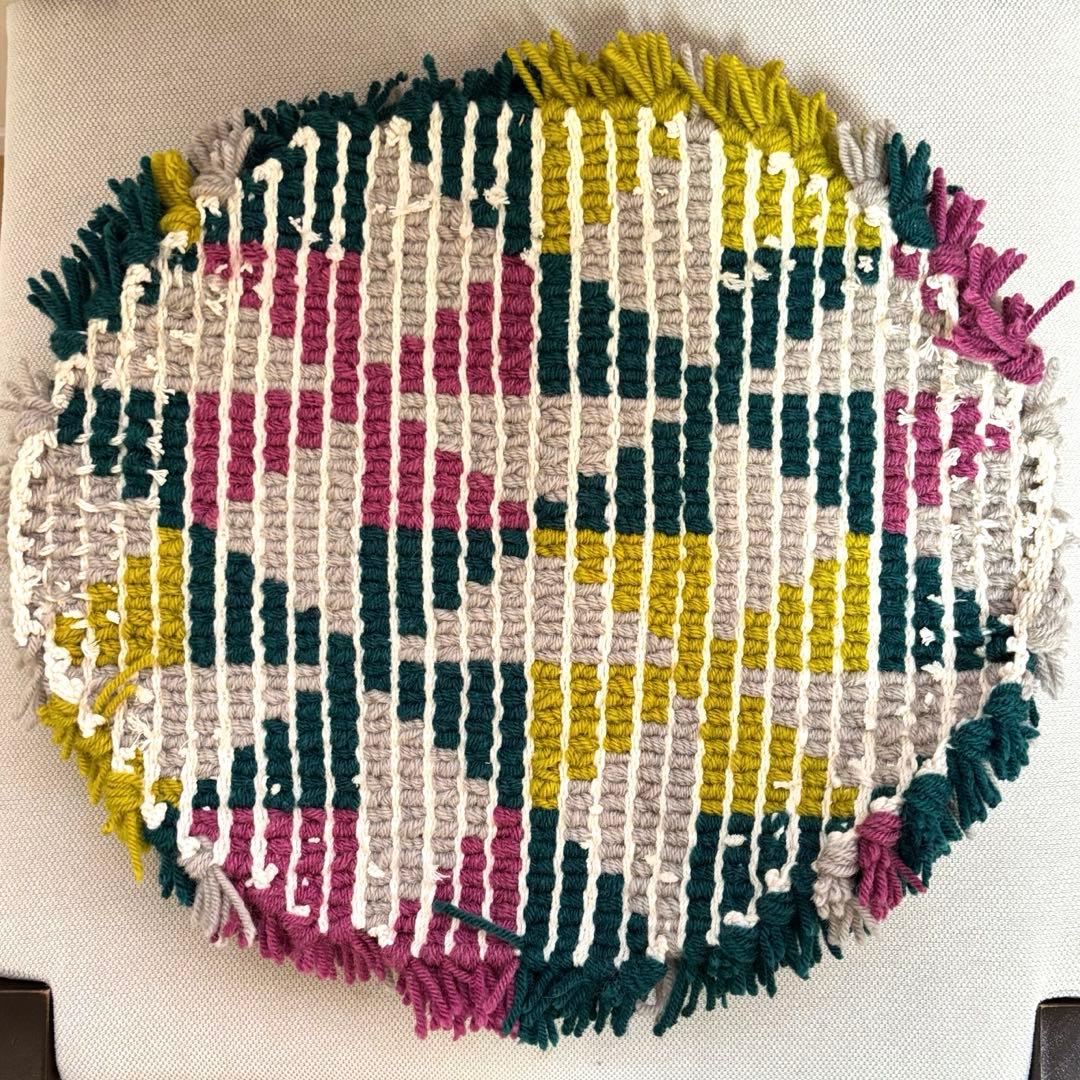 ノッティング織 椅子敷き チェアマット - メルカリ