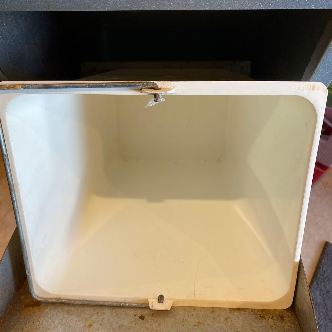 イタリア製 DOTTUS 二段ダストボックス インダストリアル メタル ゴミ箱