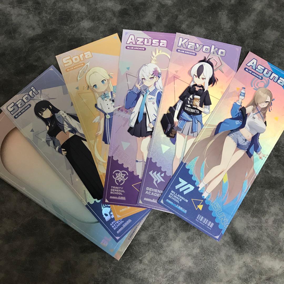 ブルーアーカイブ ブルアカ 中国限定 ローソンコラボ ホログラムカード