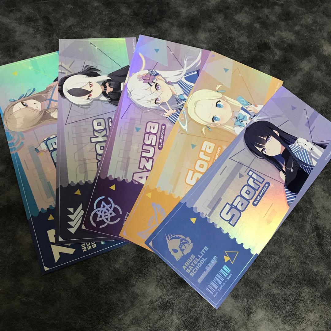 ブルーアーカイブ ブルアカ 中国限定 ローソンコラボ ホログラムカード