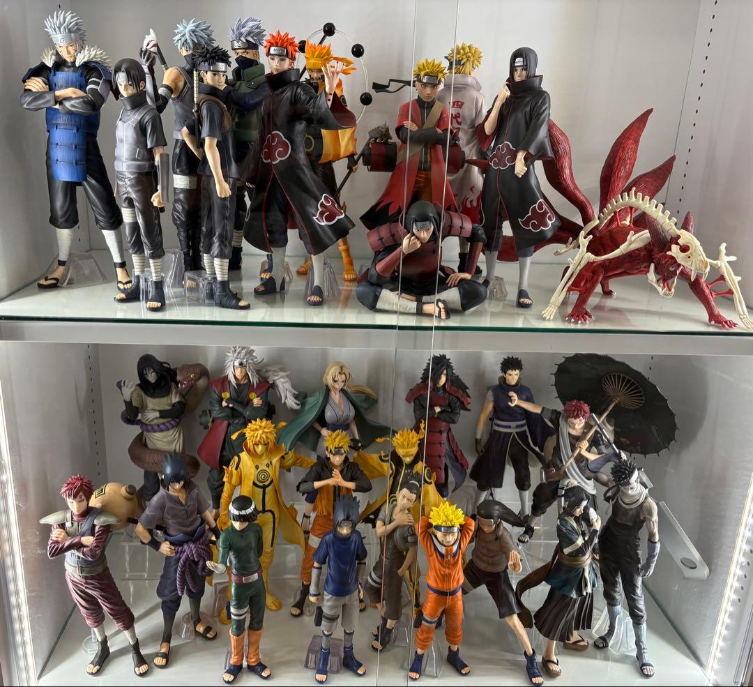 一番くじ NARUTO ナルト 疾風伝 A.B.C.D.ラストワン賞 5体セット