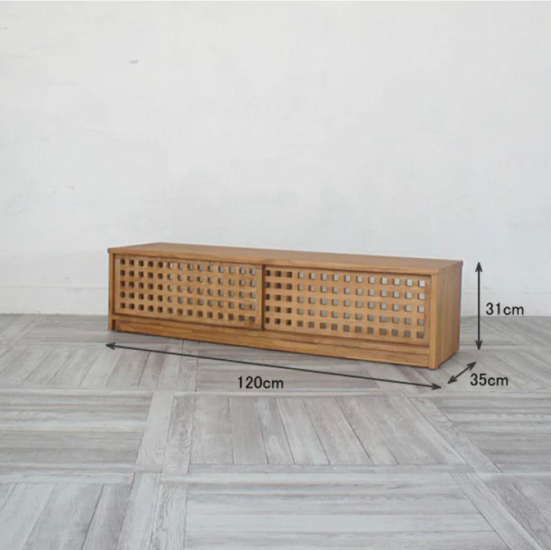 【和室にも】チーク材✖️テレビボード