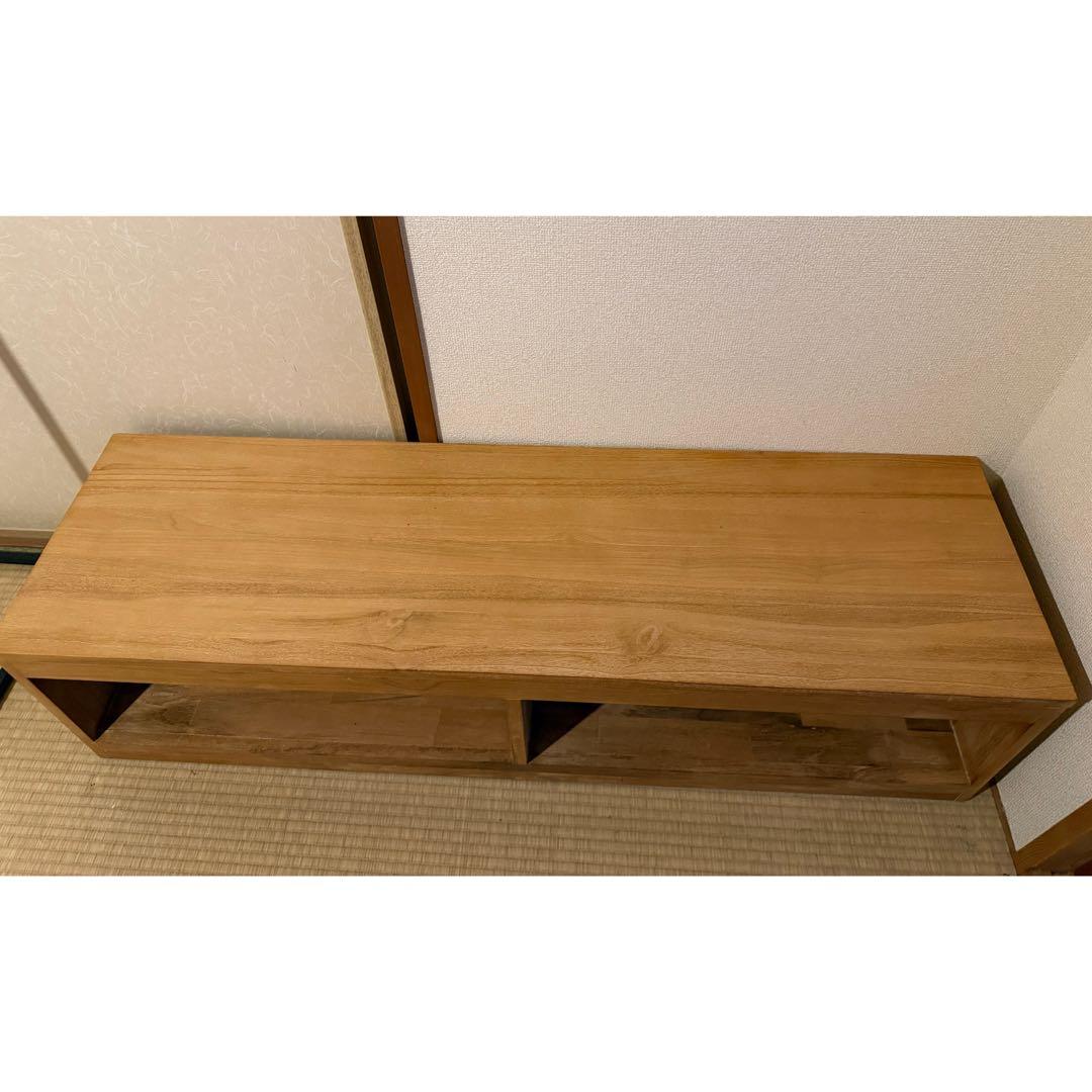 【和室にも】チーク材✖️テレビボード