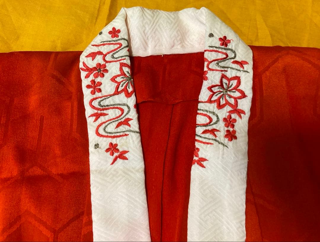 最終値下げ　アンティーク着物セット　七五三　被布　3歳