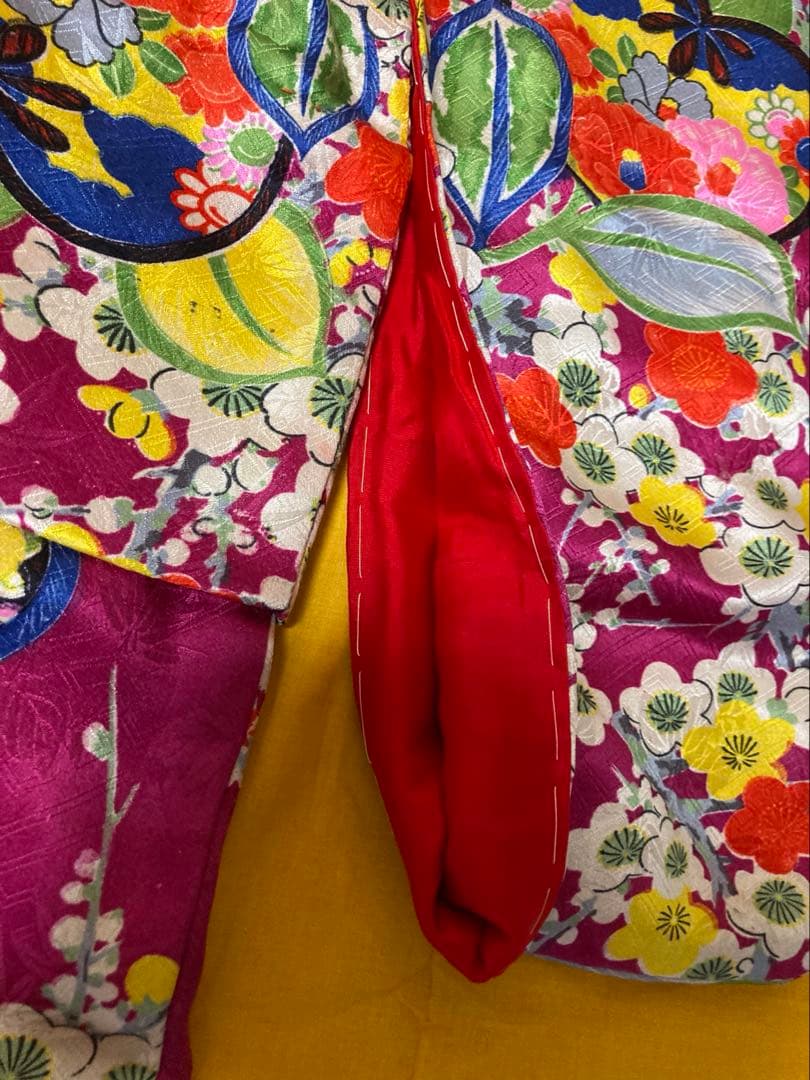 最終値下げ　アンティーク着物セット　七五三　被布　3歳