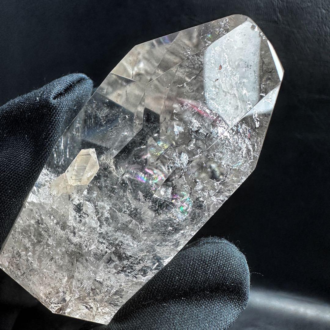 貫入水晶】【ファントム】アゼツライト☆超強いパワー虹入り☆ヒマラヤ