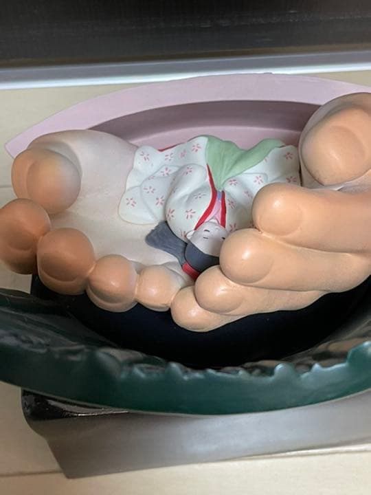 スタジオジブリ　かぐや姫の物語　フィギュアオブジェ　高畑勲　宮崎駿