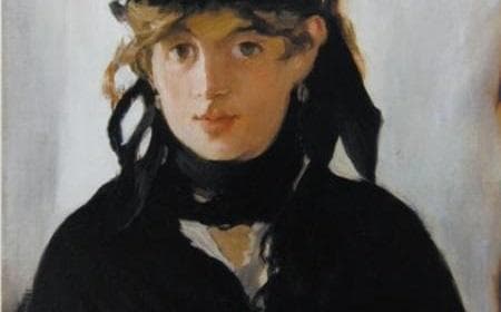 エドゥアール・マネ、【黒い帽子のベルト・モリゾ】、希少な額装用画集