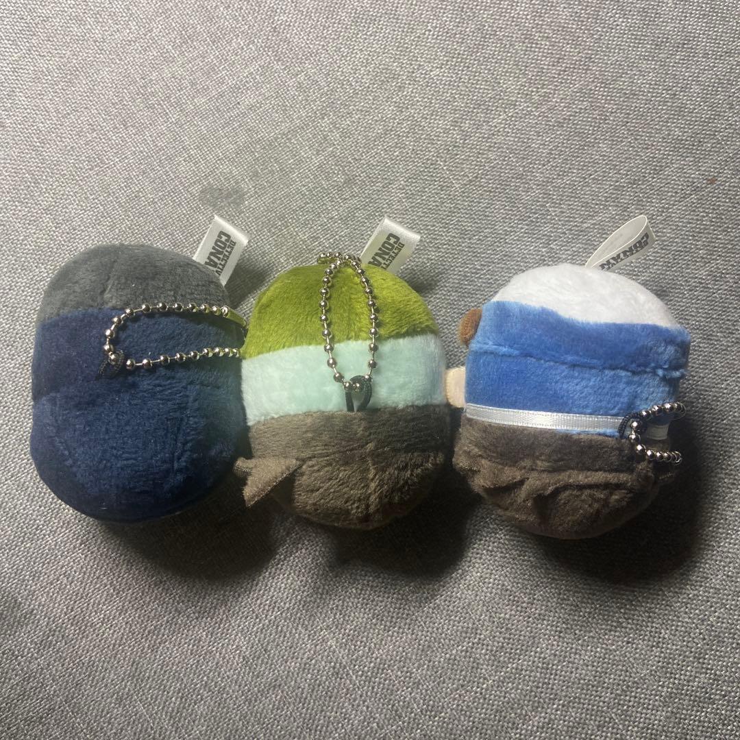 もちマス もちもちマスコット ミニ 名探偵コナン 赤井 世良 平次 3点