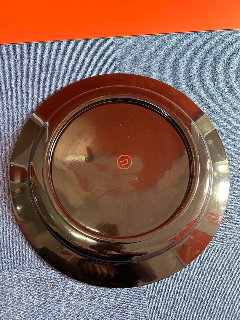 1389 輪島塗　花鳥　蒔絵　飾り皿　41cm 金彩　未使用