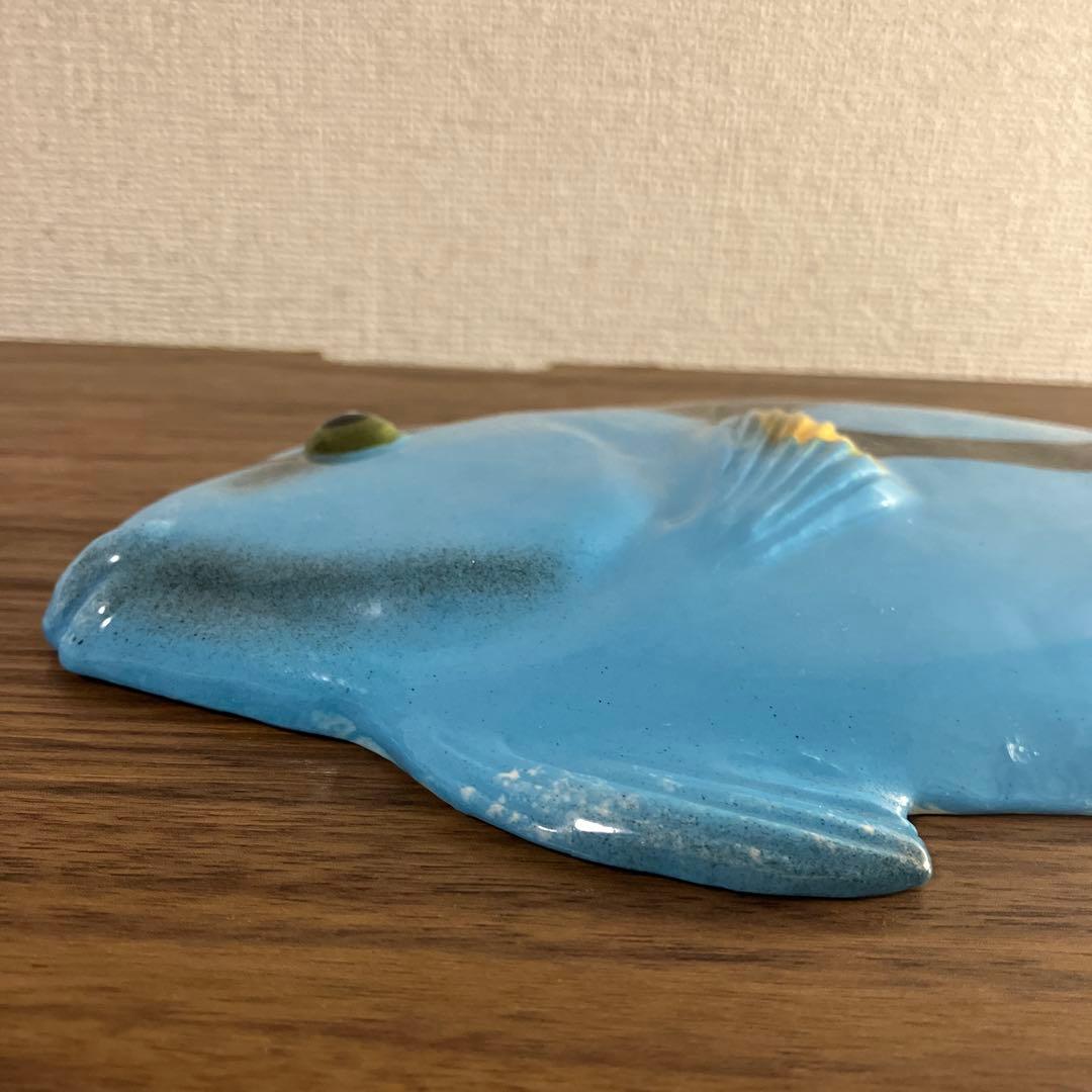 オーストラリア バイロンベイ製サージョンフィッシュ ガラス風オブジェインテリア