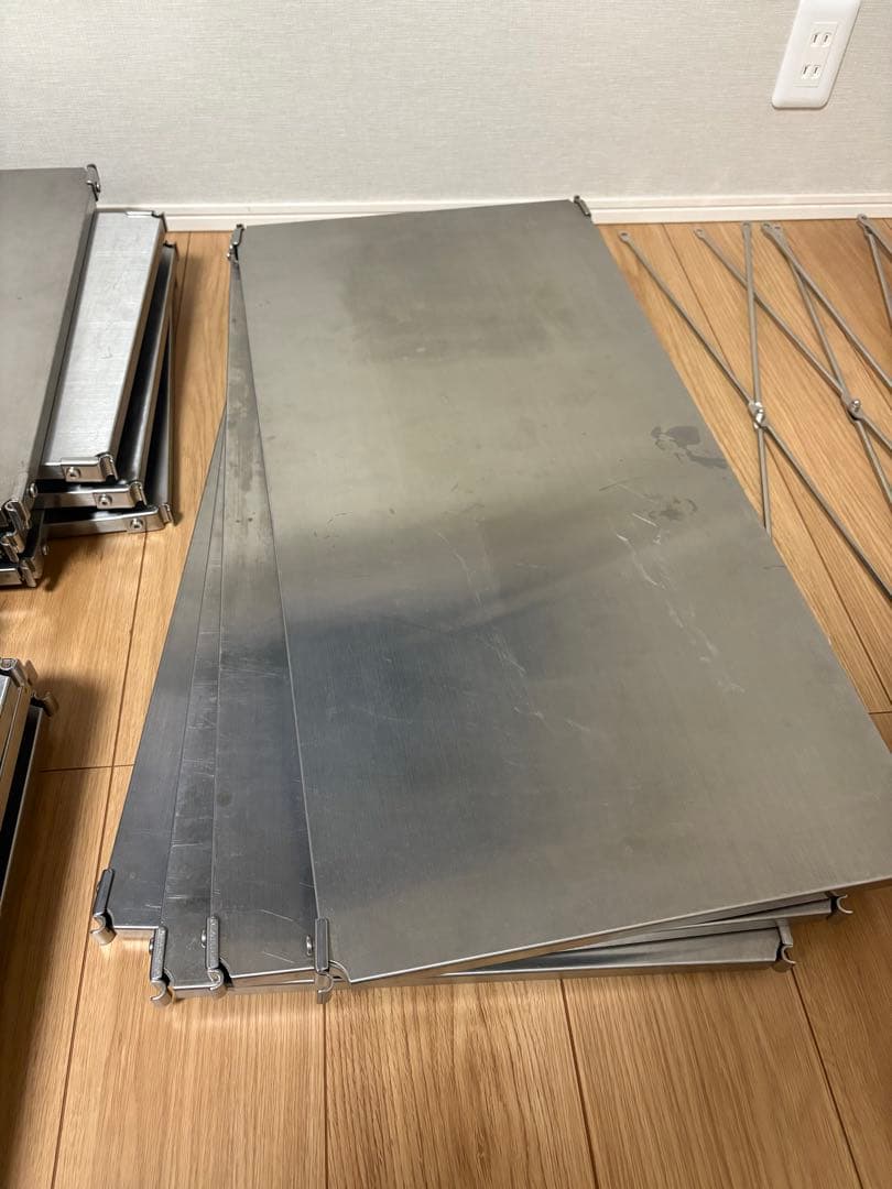 aーーa 無印良品　ステンレスユニットシェルフ　セット