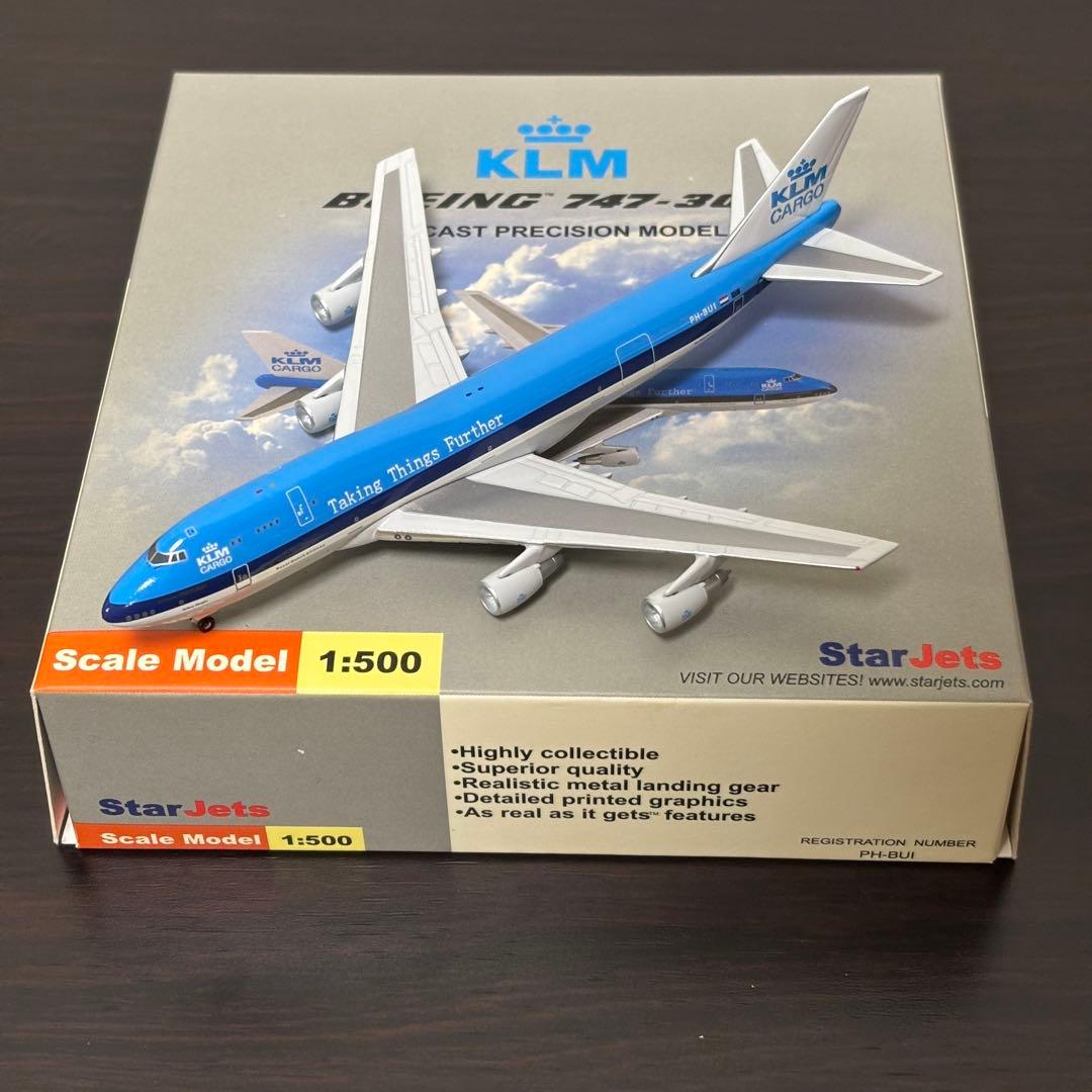 KLMオランダ航空 Boeing 747-300F StarJets 1/500 - メルカリ