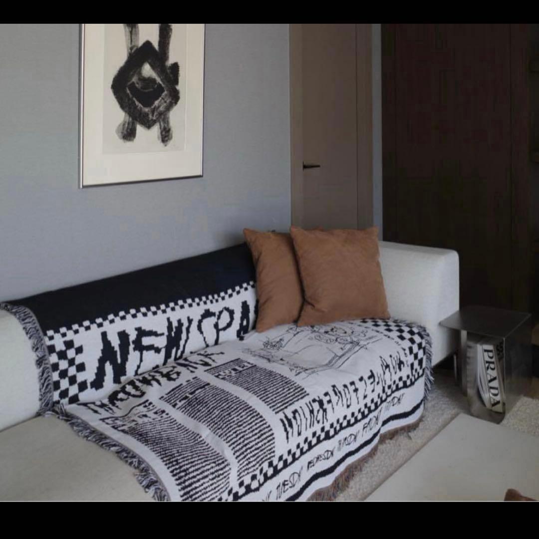 Ameri アメリヴィンテージ ノベルティ マルチブランケット - メルカリ