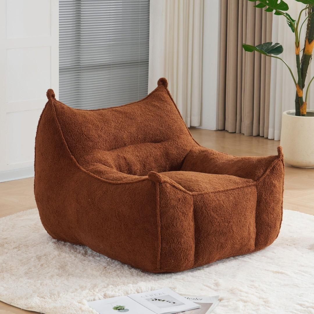 一人掛けソファ クッションソファー 座椅子 圧縮梱包 フロアソファー ミニサイズ