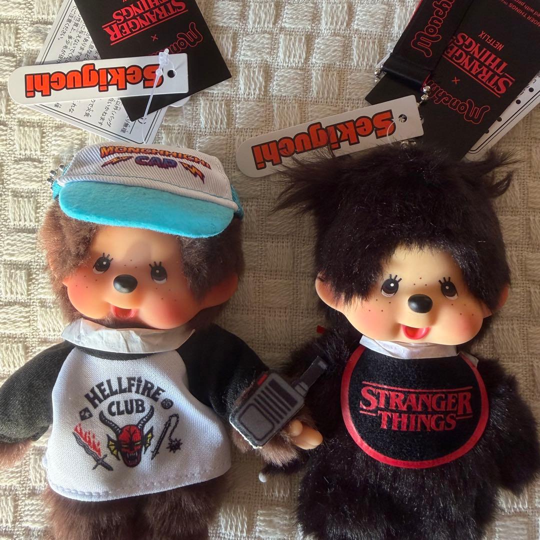 正規品・新品】新発売モンチッチ キーチェーン ストレンジャーシングス