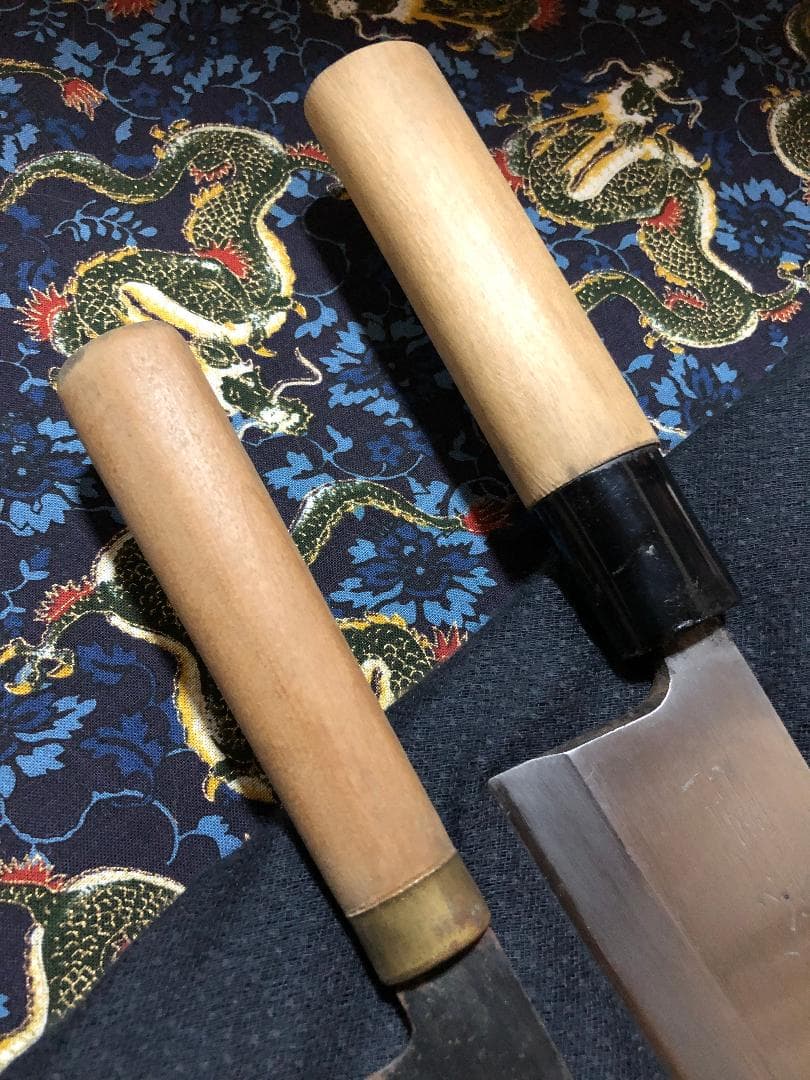 【zeroair777】青鋼　堺久松　出刃包丁　アジ切包丁