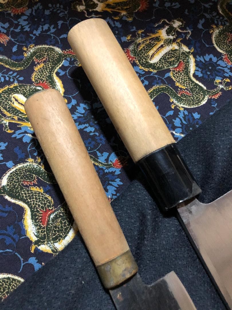 【zeroair777】青鋼　堺久松　出刃包丁　アジ切包丁