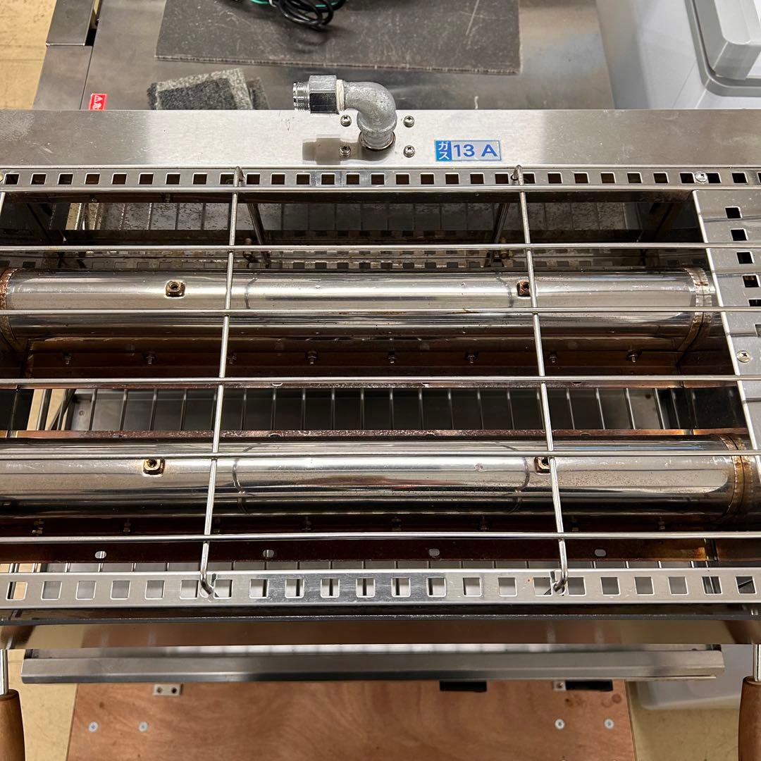 3107 タニコー 都市ガスサラマンダー 上火式焼物器 2022年製