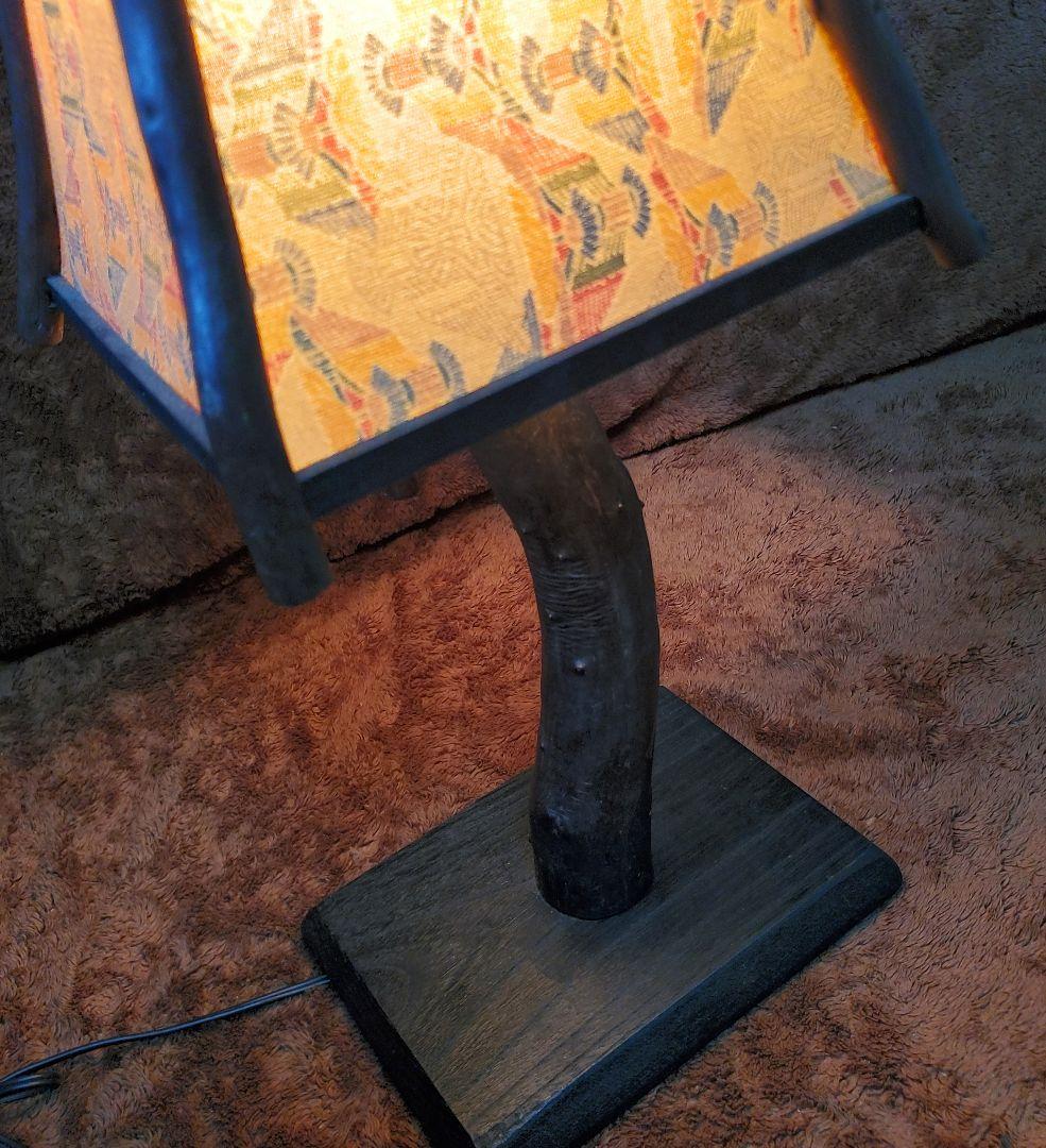 雰囲気のあるランプ　伝統工芸品