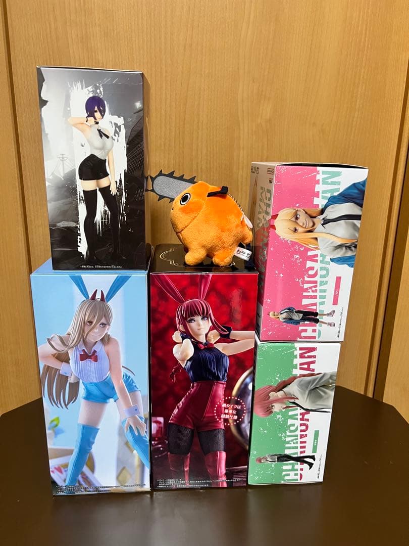 チェンソーマン フィギュアセット　ポチタぬいぐるみ　レゼ　マキマ　パワー