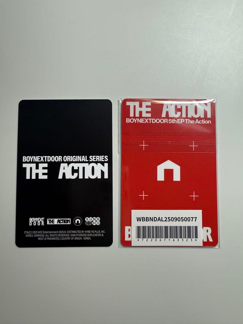 BOYNEXTDOOR THE ACTION ソンホ トレカ - メルカリ