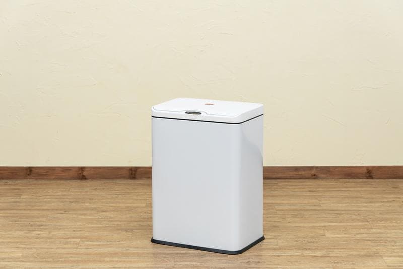 《新品・送料無料》センサー自動開閉式　2分別　ダストボックス　50L
