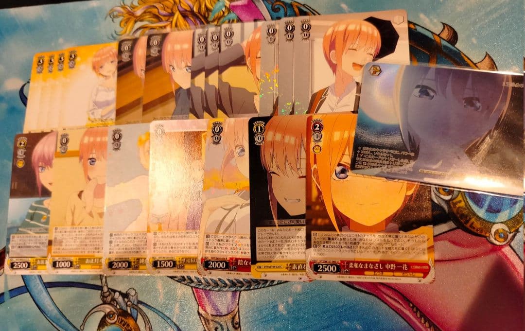 五等分の花嫁 一花 デッキ パーツスリーブ付き