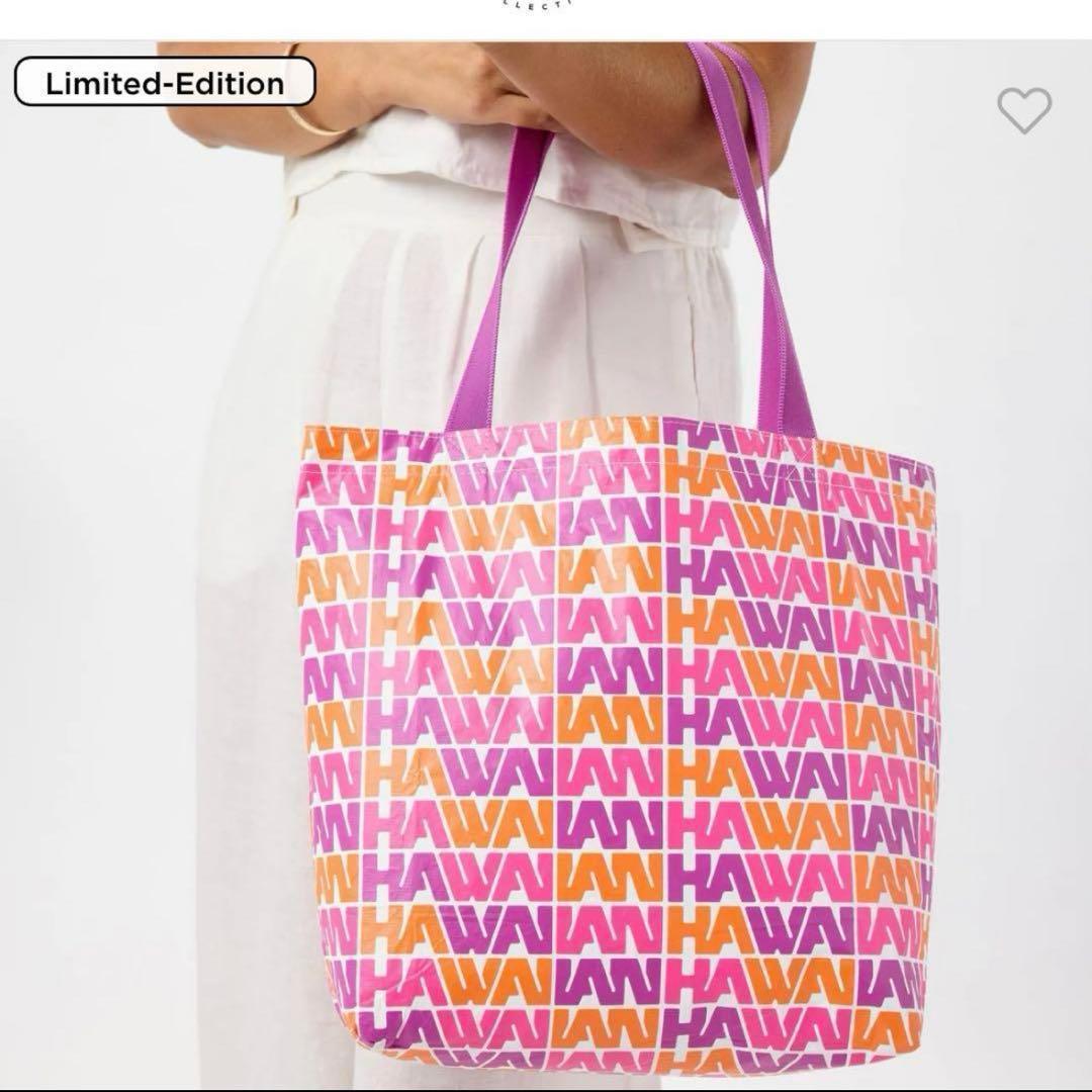 アロハコレクション コラボ ハワイアン航空 トートバッグ リバーシブル