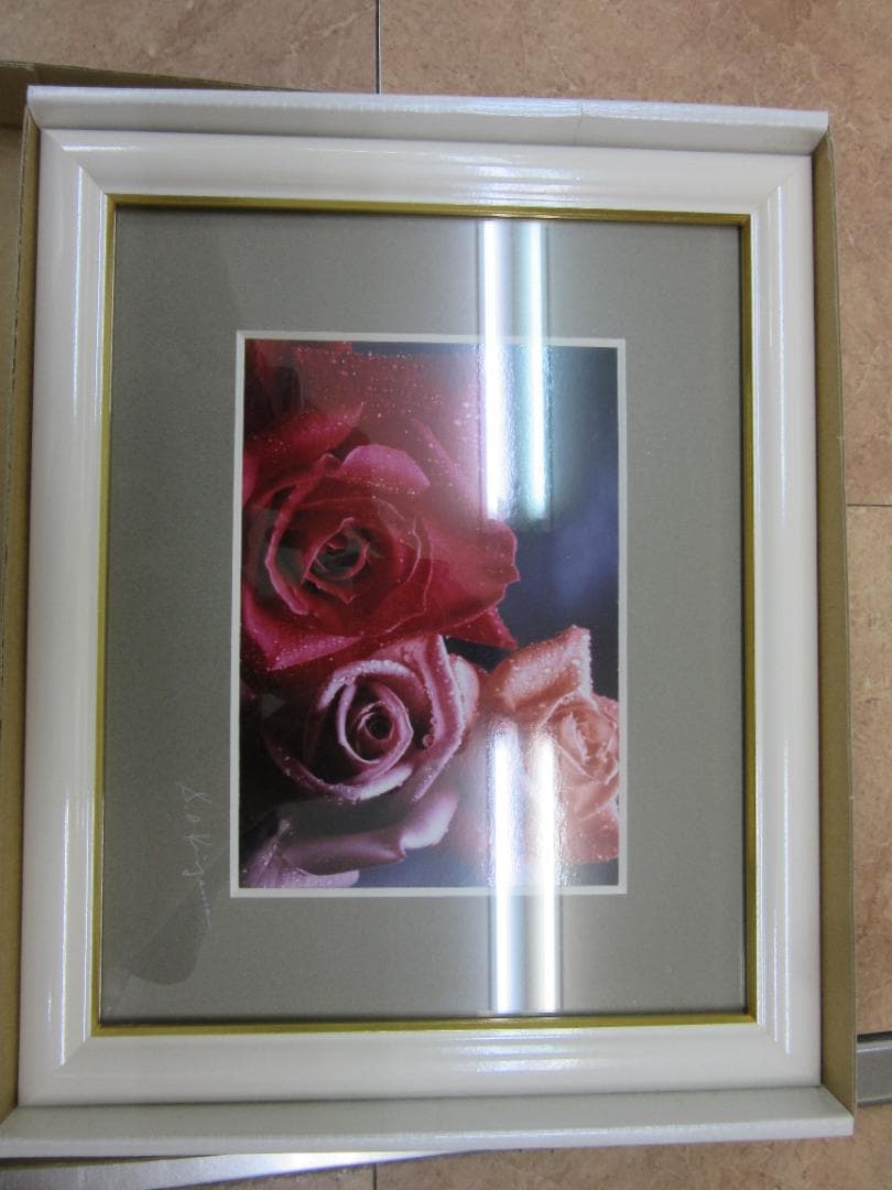 秋山庄太郎癒しの「花」シリーズ3種　　フォトインテリア　交渉大歓迎