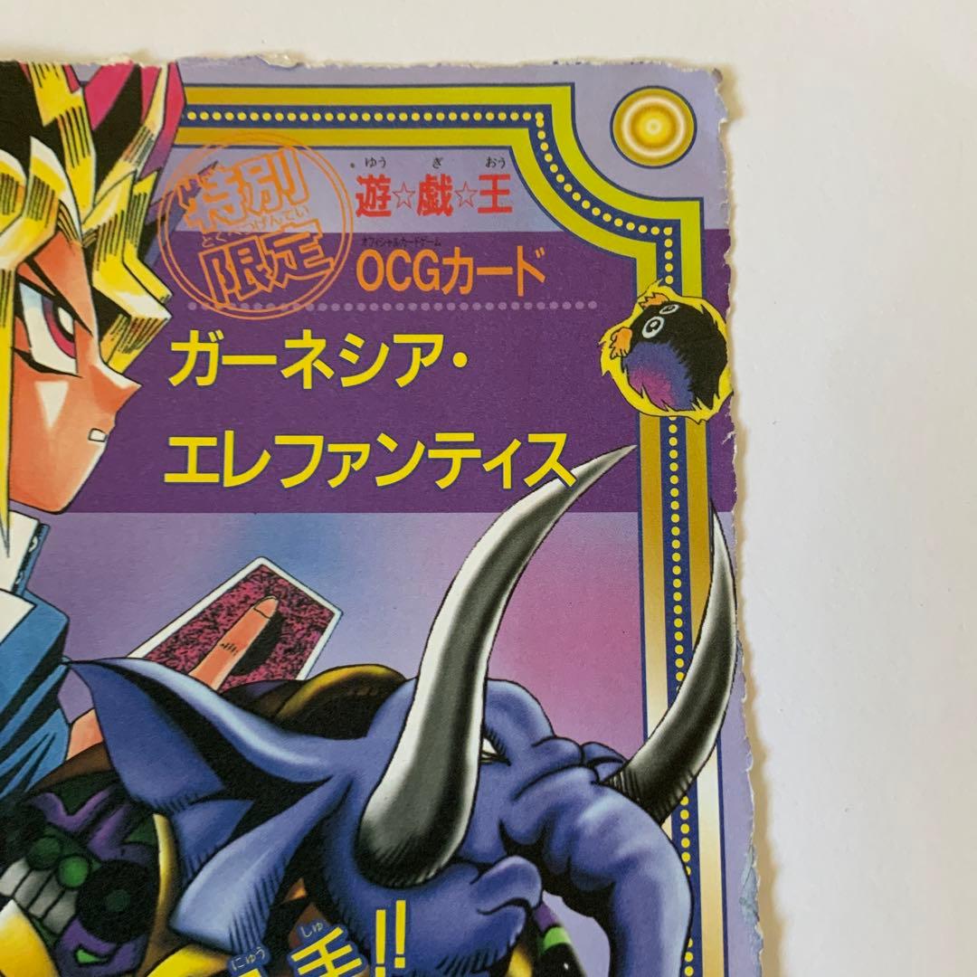 ガーネシアエレファンティス ブイジャンプ付録 雑誌付録版 未使用保管