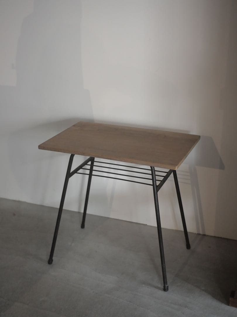 ③コーヒーテーブル　サイドテーブル　机　古家具　古道具　アンティーク　昭和レトロ