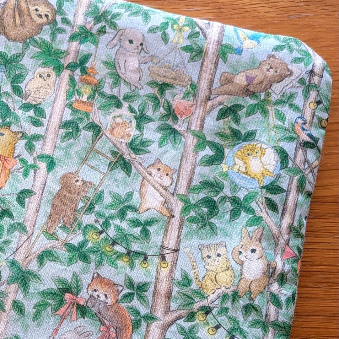 ふわふわガーゼハンカチ⭐️ユキエモン☆メリーパーク☆fuwara 動物