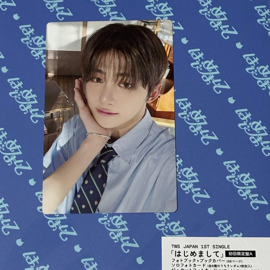 TWS はじめまして 初回限定盤 A CD封入 トレカ ジフン - メルカリ