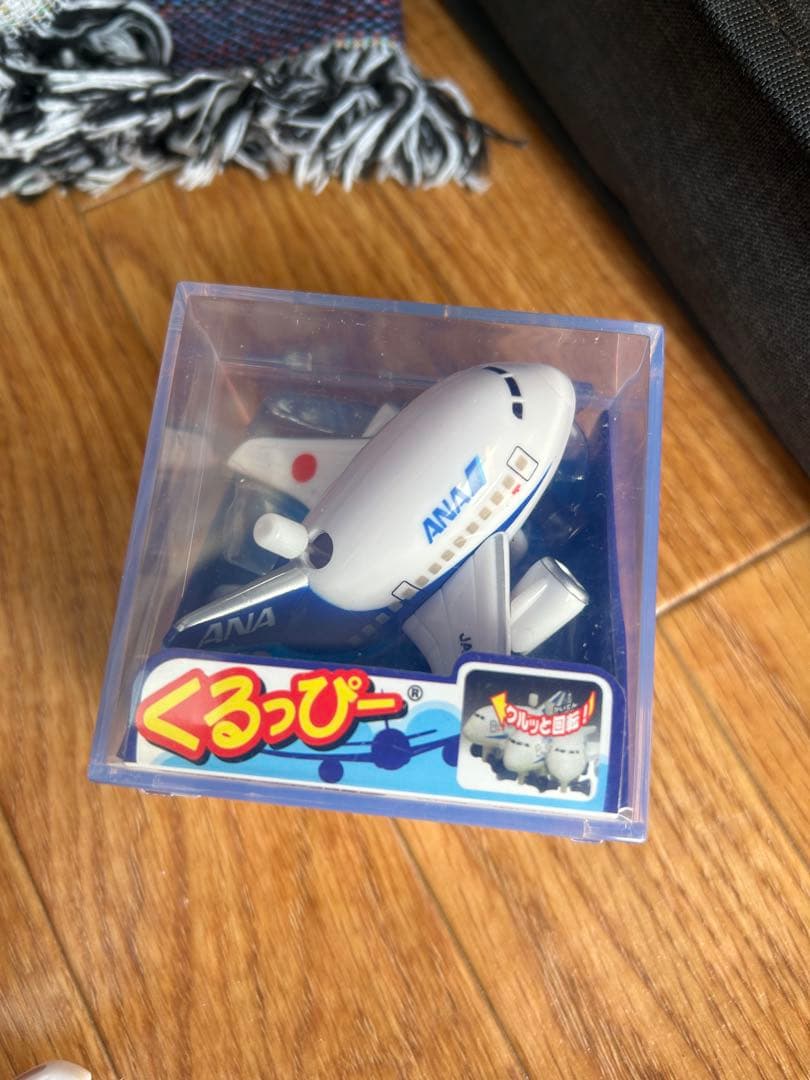 くるっぴー 日本航空・全日空 ミニチュア飛行機 15個セット