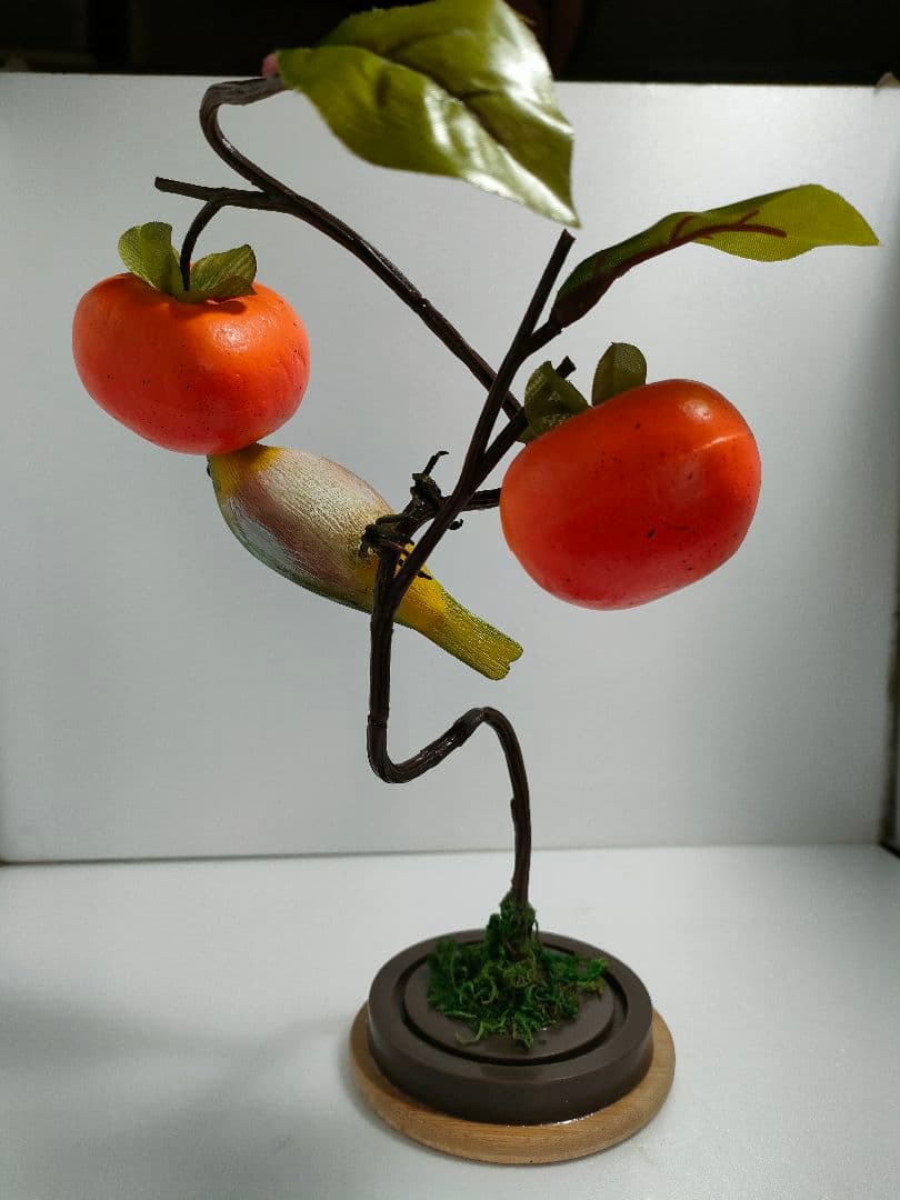 メジロ　バードカービング