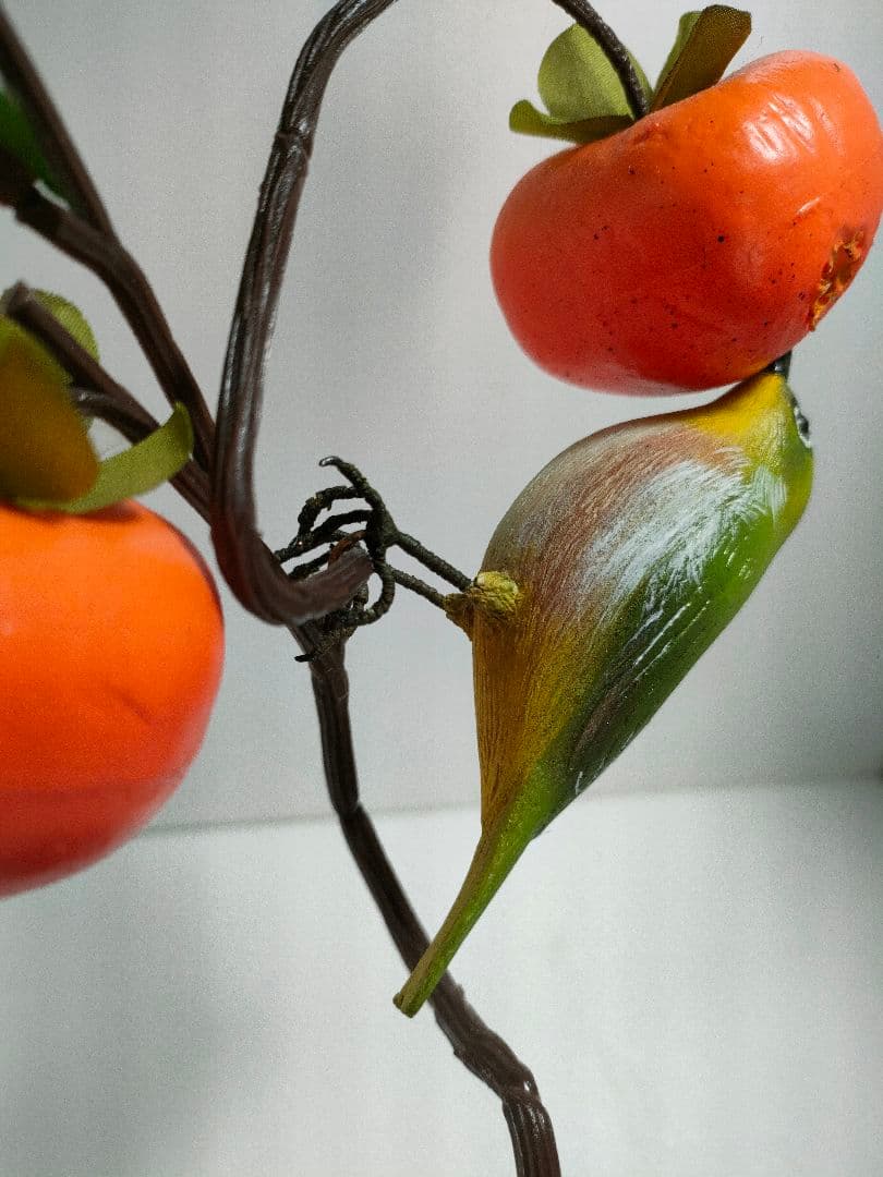 メジロ　バードカービング