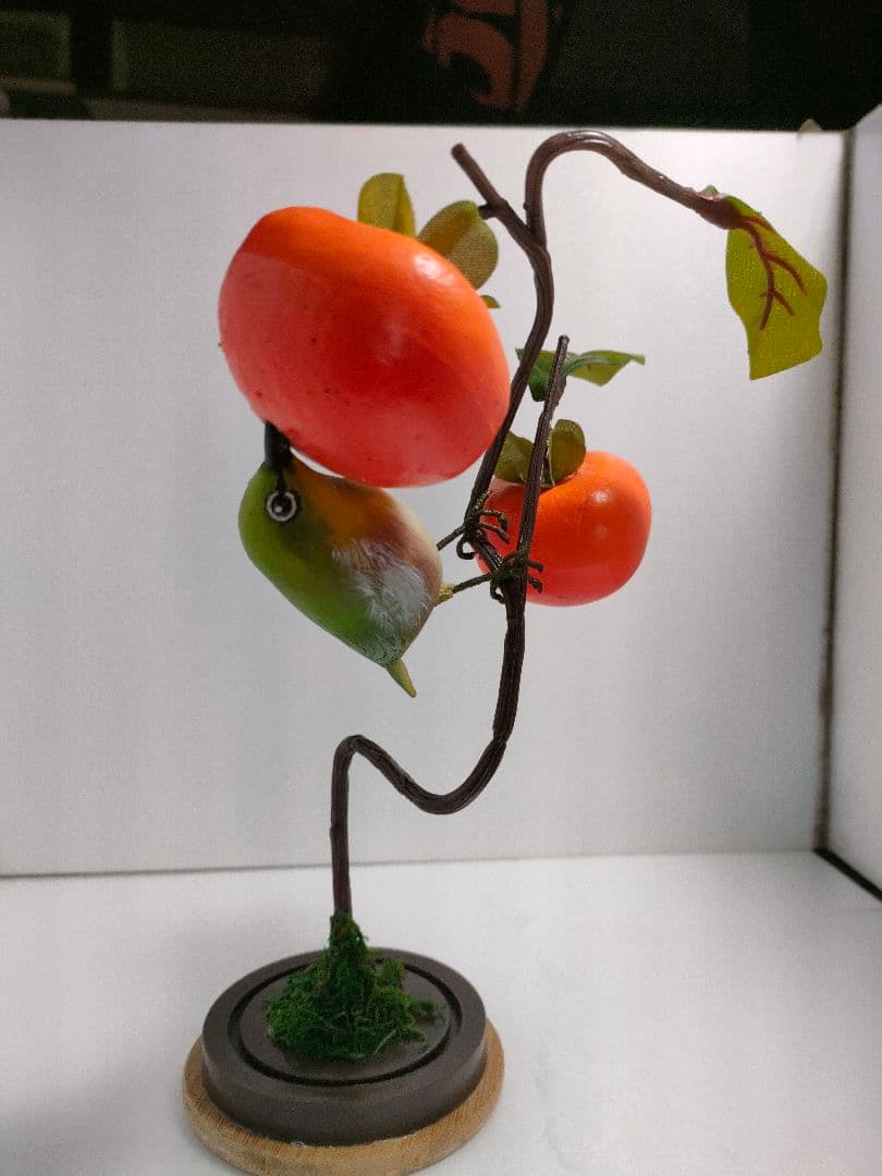 メジロ　バードカービング